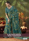 Saiyaara By Vallabhi Moss Georgette Abstract Print With Fancy Swarovski Work Saree Suppliers In India
